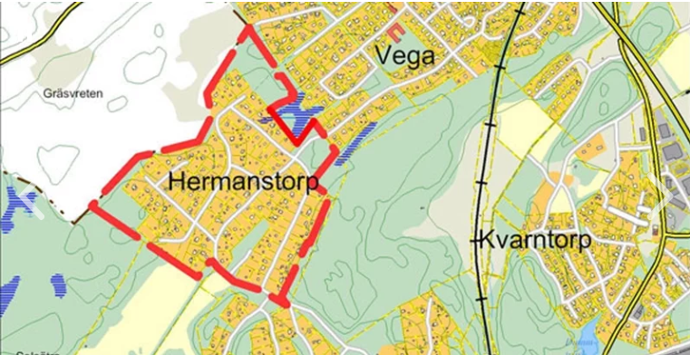 Hermanstorp karta